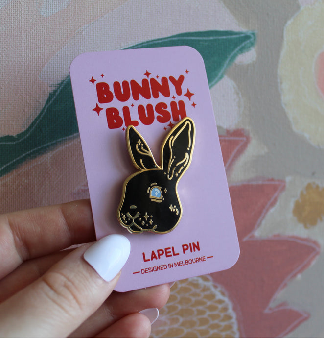 Better Bunny Enamel Pin